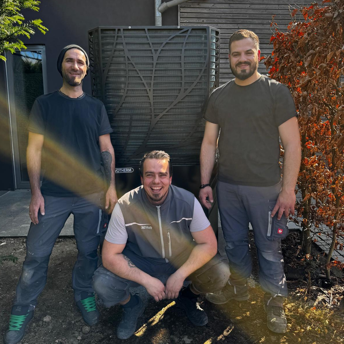 Lambda Wärmepumpe von 360Volt