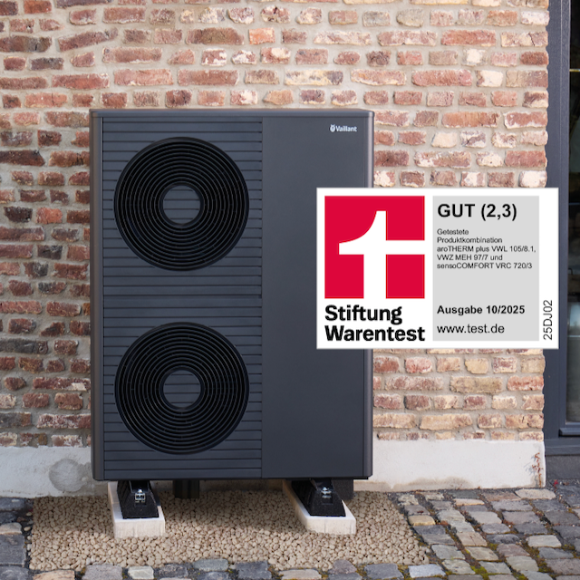 aroTHERM plus Stiftung Warentest