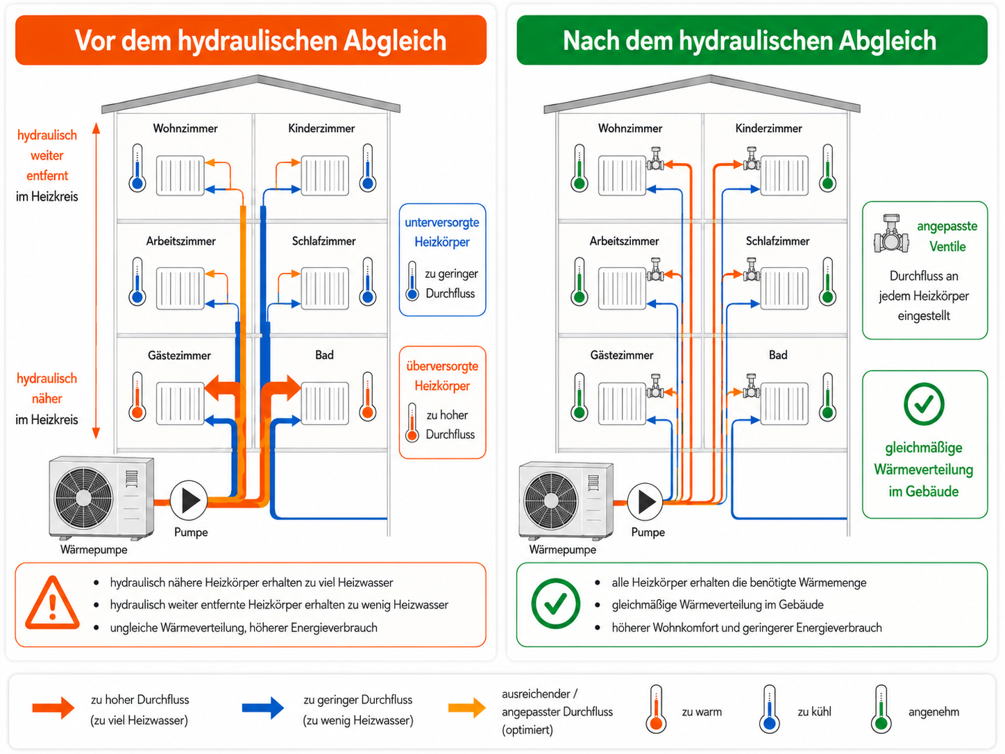 hydraulischer Abgleich