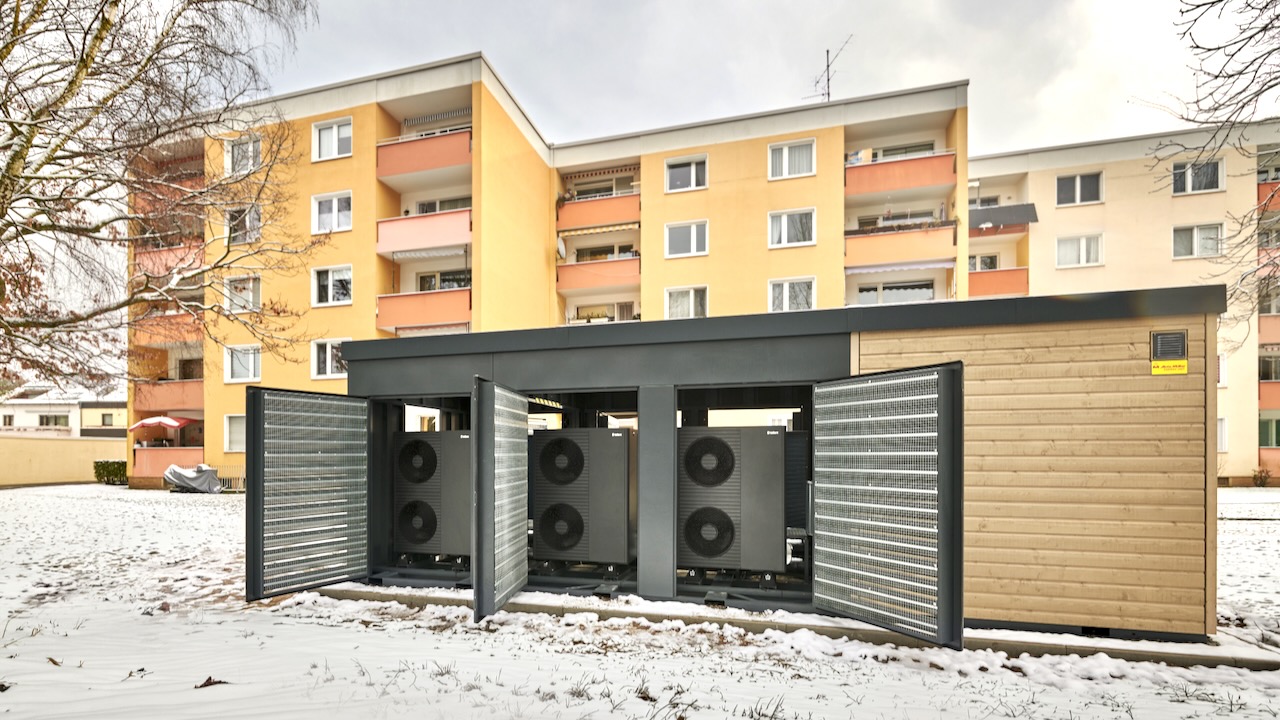 Wärmepumpenlösung für Mehrfamilienhaus - Vaillant Energy Unit 2.0